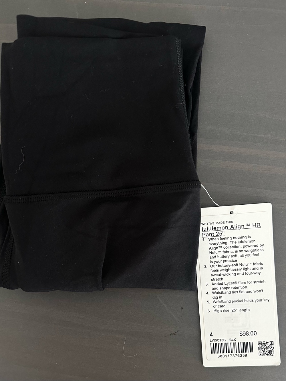lululemon athletica Align HR Pant 25" - Black